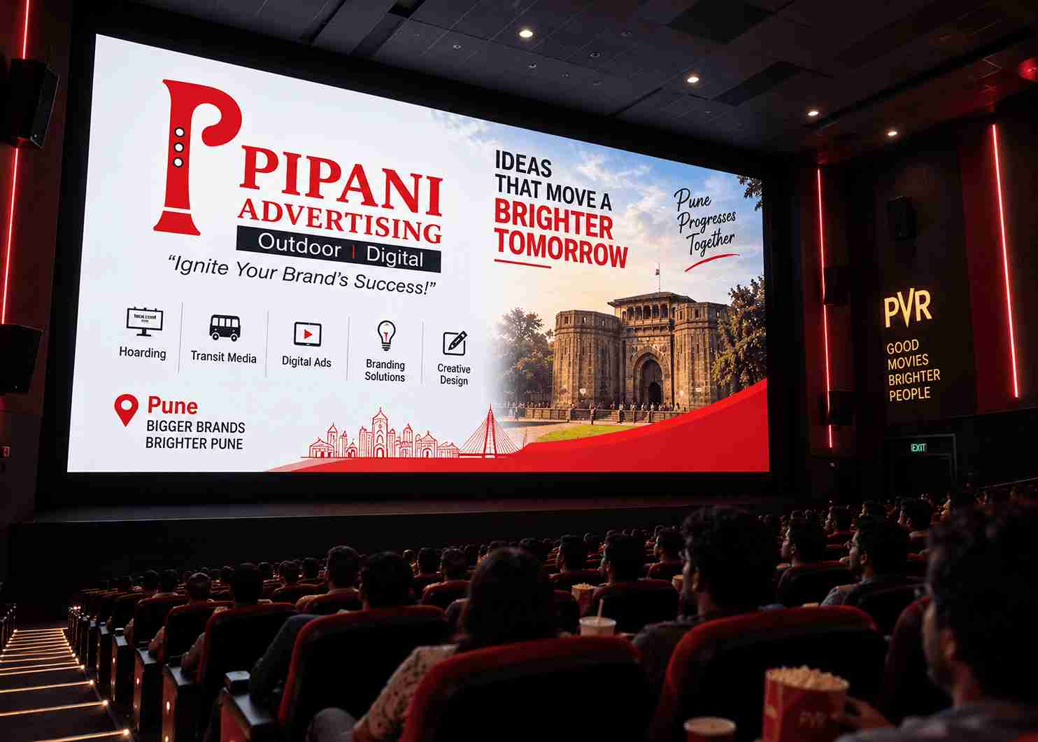 Cinema on-screen ad